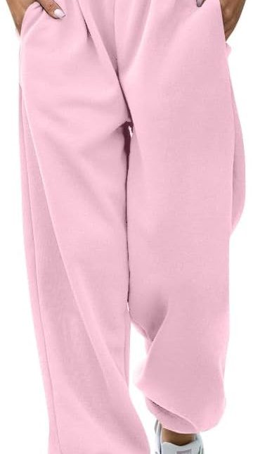 Women's High Waisted Sweatpants Workout Active Joggers Pants Baggy Lounge Bottoms