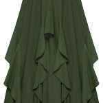 Long Skirts for Women 2026 Ruffled Chiffon Flowy Renaissance Maxi Skirt