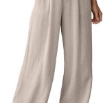 Women's Casual Loose Wide Leg Linen Pants