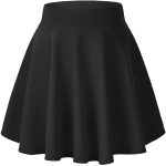 Women's Basic Versatile Stretchy Flared Casual Mini