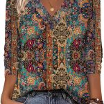 Women Long Sleeve Tops Dressy Casual V Neck Tshirts Basics Tee 2026 Trendy Clothes