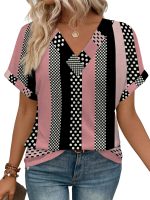 Womens Summer Tops Short Dolman Sleeve Shirts 2026 Fashion V Neck Outfits Clothes